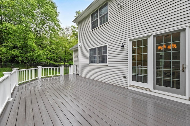 56 Londonderry Ln, Somers, NY 10589 - view of wooden deck