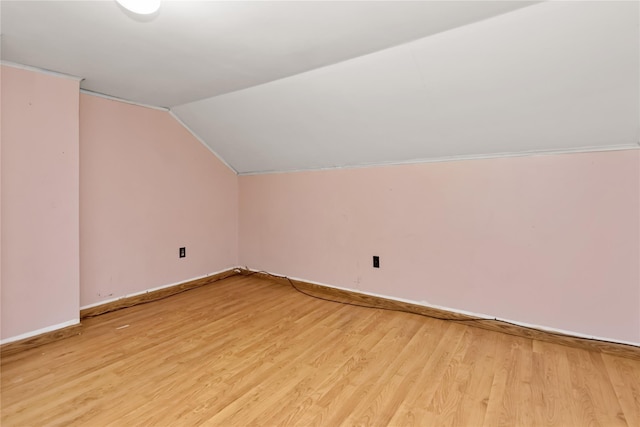 35 Fallkill Ave, Poughkeepsie, NY 12601 - additional living space featuring lofted ceiling, baseboards, and light wood-style floors