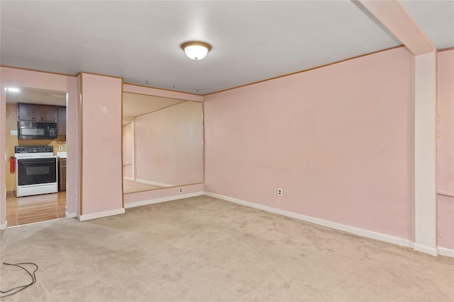 35 Fallkill Ave, Poughkeepsie, NY 12601 - spare room featuring light colored carpet and baseboards