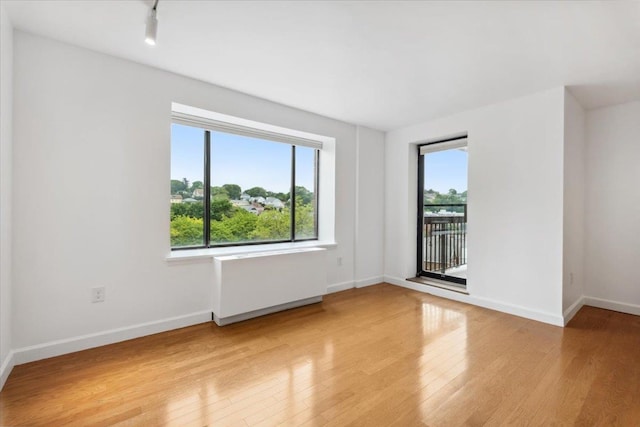 50 Columbus Ave Unit 605, Tuckahoe, NY 10707 - empty room featuring light wood finished floors and baseboards