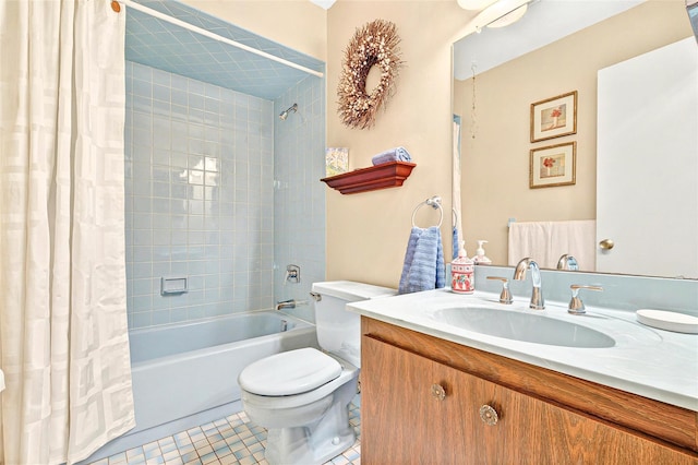 8 Skinner Ct, Tomkins Cove, NY 10986 - full bath with shower / bath combo, tile patterned floors, toilet, and vanity