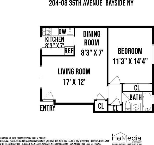 204-08 35th Ave Unit 247, Bayside, NY 11361 - home floor plan