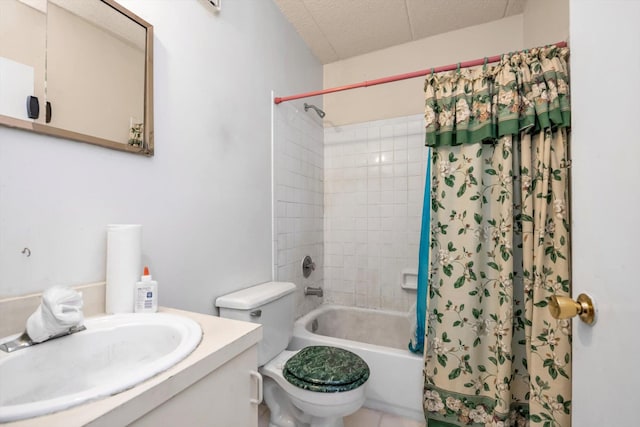 154-04 107th Ave, Jamaica, NY 11433 - bathroom with shower / bath combo with shower curtain, toilet, and vanity