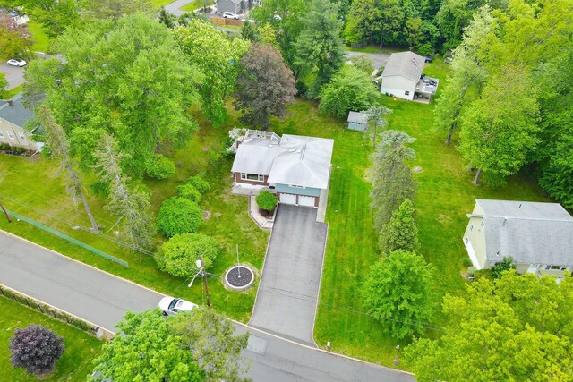 drone / aerial view