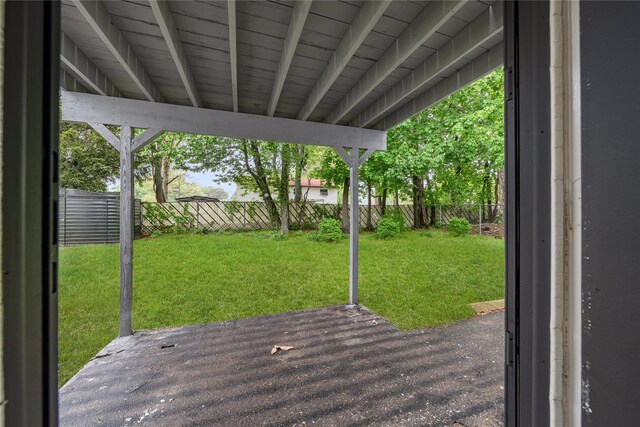 40 S 29th St, Wyandanch, NY 11798 - wooden terrace featuring a patio