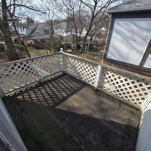 78-10 222nd St, Oakland Gardens, NY 11364 - view of wooden terrace