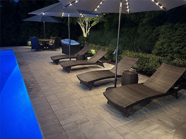 38 Savanna Cir, Mount Sinai, NY 11766 - view of patio with an outdoor pool