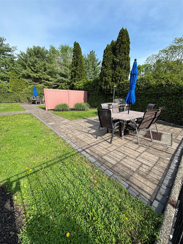 150 Rinaldi Blvd Unit 1C, Poughkeepsie, NY 12601 - view of patio / terrace with outdoor dining space