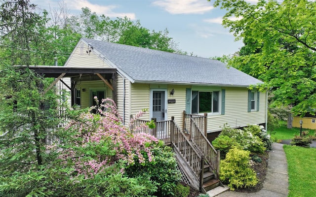 9 Chapel Rd, Newburgh, NY 12550 - view of front of house with roof with shingles