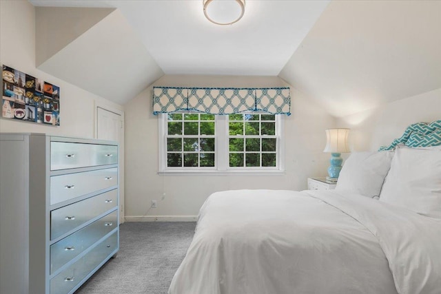 35 Seville Ave, Rye, NY 10580 - carpeted bedroom featuring lofted ceiling and baseboards