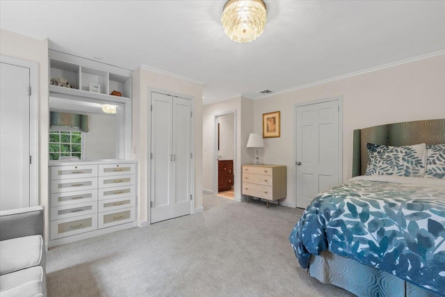 35 Seville Ave, Rye, NY 10580 - bedroom featuring light carpet and crown molding