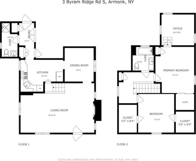 3 Byram Ridge Rd S, Armonk, NY 10504 - property floor plan