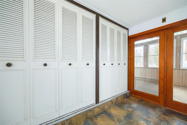 11-13 Eldridge Ln, Red Hook, NY 12571 - unfurnished sunroom featuring french doors
