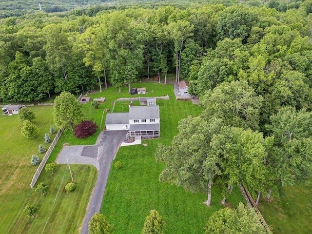 708 Kirbytown Rd, Middletown, NY 10940 - aerial overview of property's location with a forest