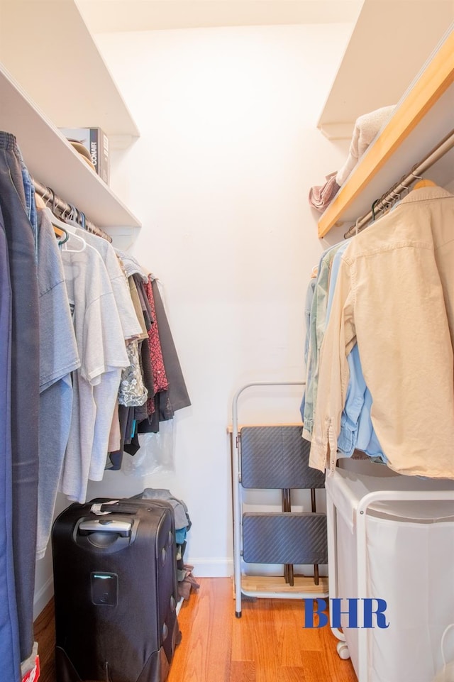 120 Norfolk St, Brooklyn, NY 11235 - spacious closet featuring wood finished floors
