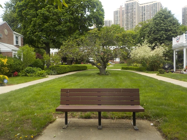 264-17 Langston Ave Unit E-2, Glen Oaks, NY 11004 - view of home's community with a lawn