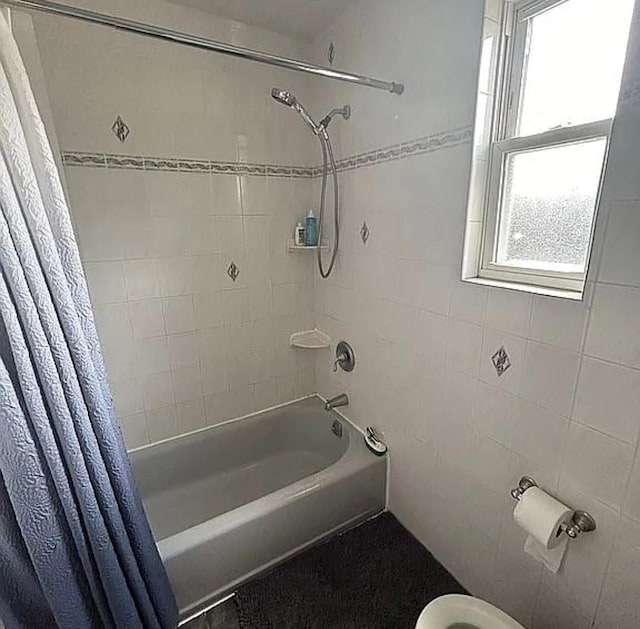 264-17 Langston Ave Unit E-2, Glen Oaks, NY 11004 - full bathroom with shower / bath combo and plenty of natural light