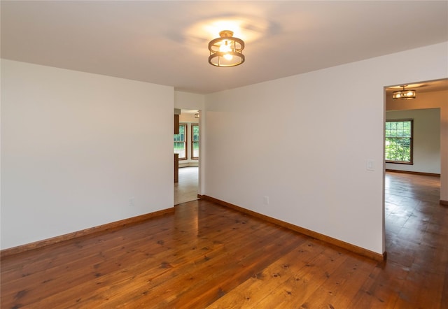 162 Lippincott Rd, Wallkill, NY 12589 - empty room with hardwood / wood-style flooring and baseboards