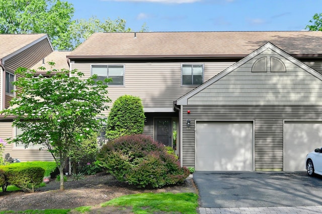 48 Old Lake Rd, Congers, NY 10920 - view of front of property with driveway, a garage, and a shingled roof