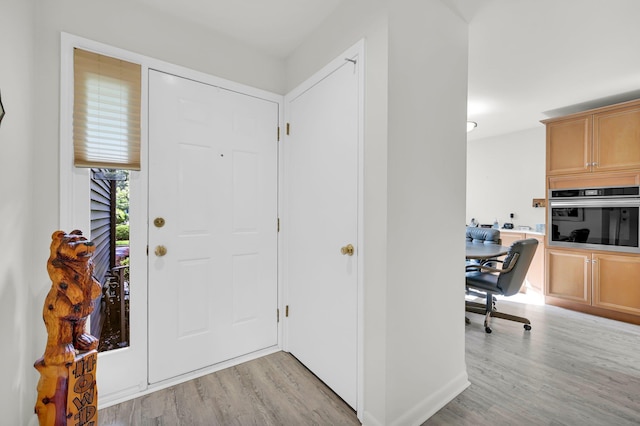 48 Old Lake Rd, Congers, NY 10920 - entrance foyer with light wood-type flooring