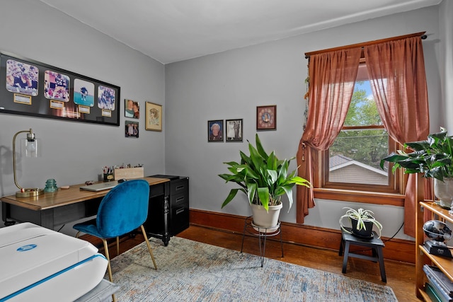 323 Hooker Ave, Poughkeepsie, NY 12603 - office space with wood finished floors and baseboards