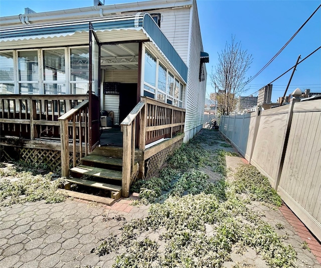2813 W 30th St, Brooklyn, NY 11224 - view of property exterior featuring fence