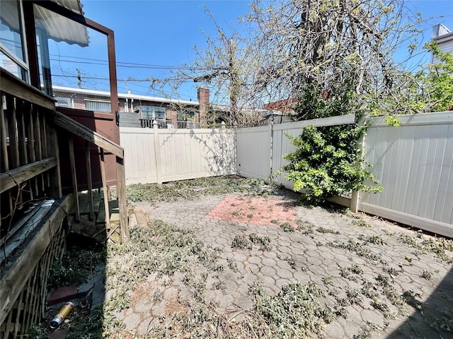 2813 W 30th St, Brooklyn, NY 11224 - fenced backyard with a patio area