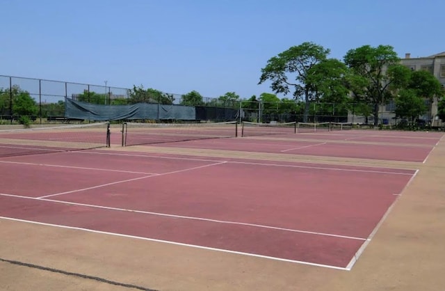 2813 W 30th St, Brooklyn, NY 11224 - view of tennis court with fence