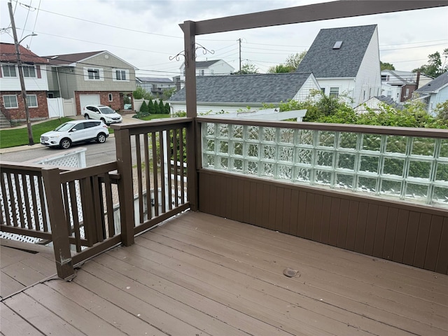 812 Beach St, Lindenhurst, NY 11757 - view of wooden deck