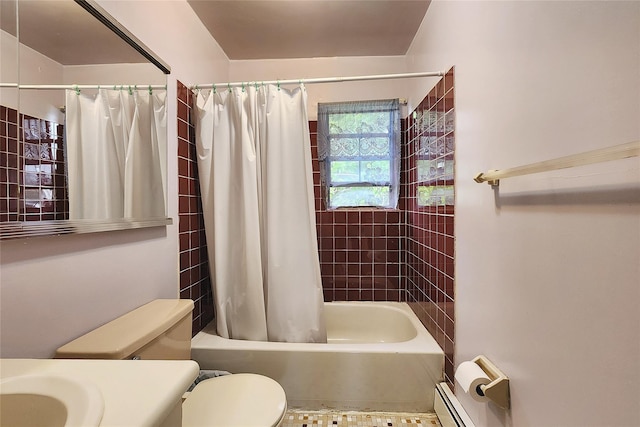 120-16 Cove Ct Unit 87A, College Point, NY 11356 - bathroom with toilet, vanity, and shower / bath combo