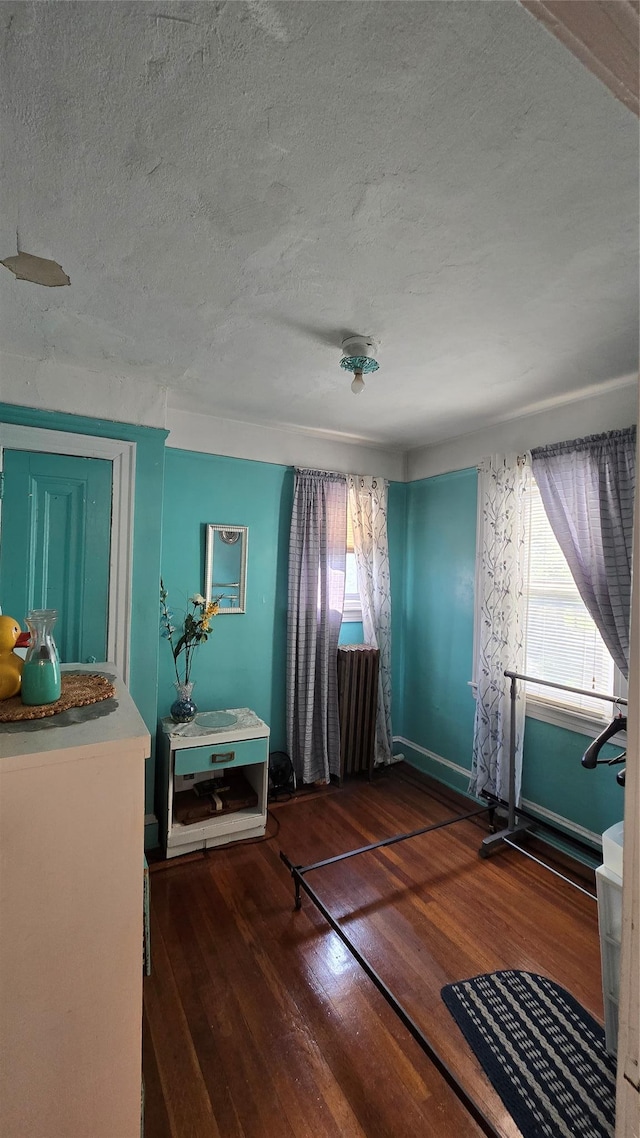 11419 179th St, Addisleigh Park, NY 11434 - entrance foyer with healthy amount of natural light, wood finished floors, and a textured ceiling