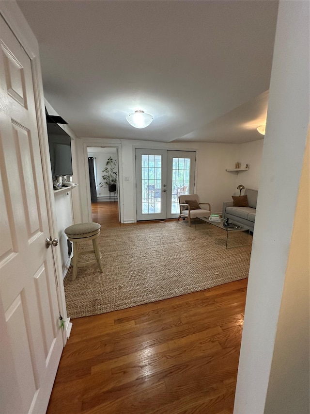 214SHOREDRIVE Shore Dr, Brewster, NY 10509 - corridor with wood finished floors