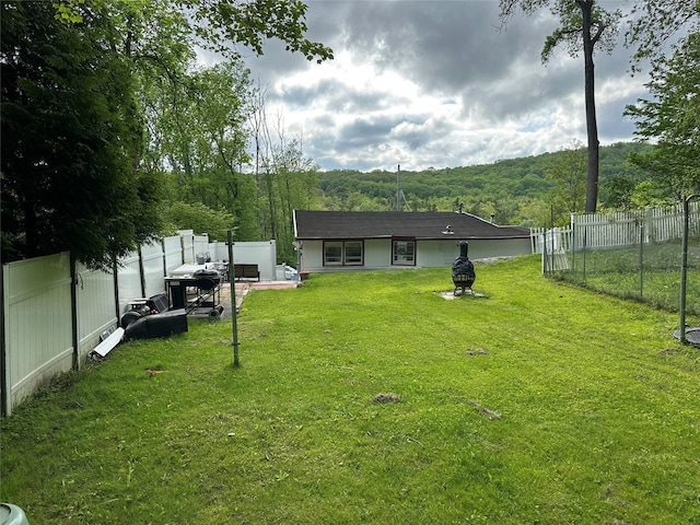 214SHOREDRIVE Shore Dr, Brewster, NY 10509 - view of yard featuring a forest view