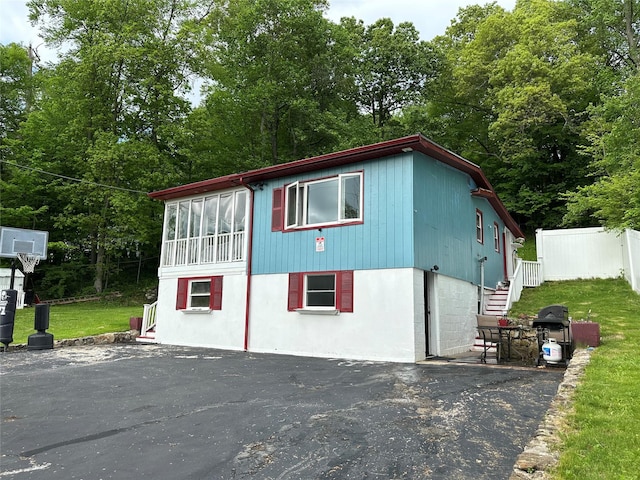 214SHOREDRIVE Shore Dr, Brewster, NY 10509 - view of outdoor structure featuring stairs