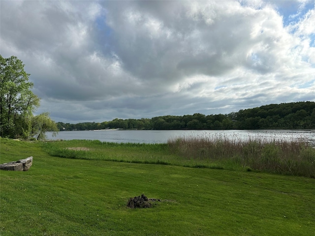 214SHOREDRIVE Shore Dr, Brewster, NY 10509 - water view featuring a heavily wooded area