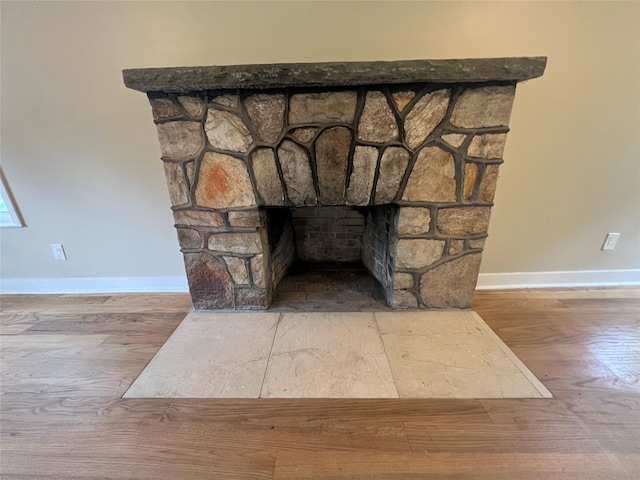692 Burlingham Rd, Bloomingburg, NY 12721 - detailed view of wood finished floors and baseboards