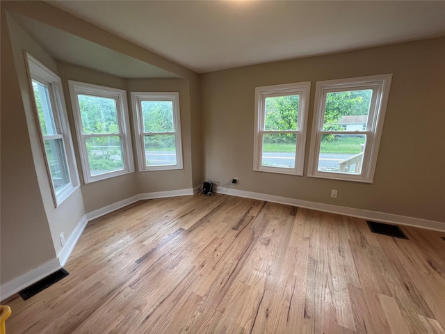 692 Burlingham Rd, Bloomingburg, NY 12721 - empty room with baseboards and light wood-style flooring
