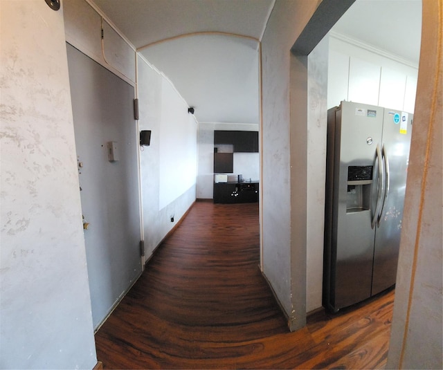 2944 W 5th St Unit 15S, Brooklyn, NY 11224 - corridor with wood finished floors and ornamental molding