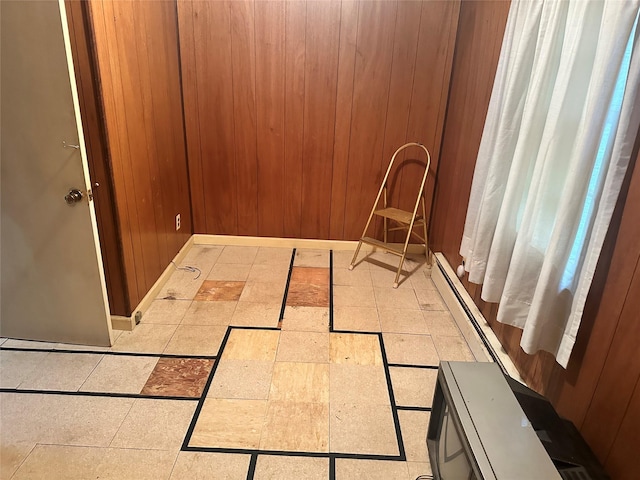 6 Pavillion Rd, Suffern, NY 10901 - empty room with wood walls
