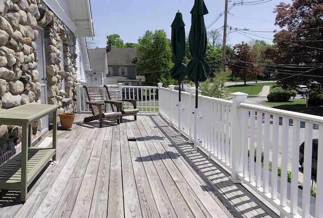 17 Washington Ave, Millbrook, NY 12545 - view of deck