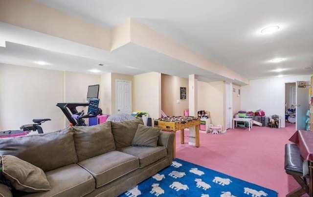 5 Case Ct, Monroe, NY 10950 - view of carpeted living area