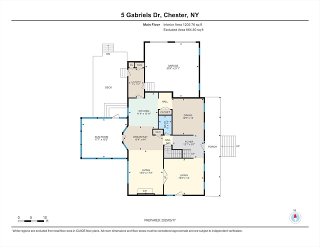5 Gabriels Dr, Chester, NY 10918 - home floor plan