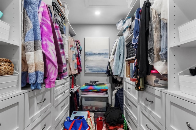 150 Cedar Ave, Poughkeepsie, NY 12603 - walk in closet with attic access