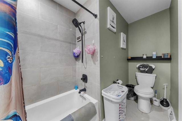 150 Cedar Ave, Poughkeepsie, NY 12603 - full bathroom with shower / bath combination with curtain and toilet