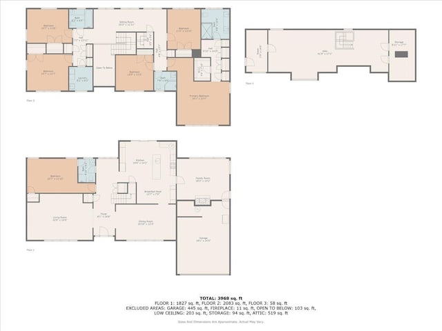 525 Green Pl, Woodmere, NY 11598 - room layout