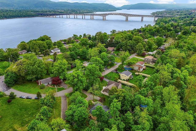 66 Susan Dr, Newburgh, NY 12550 - drone / aerial view of a notable bridge and a large body of water