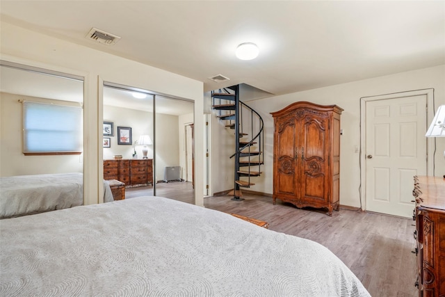 66 Susan Dr, Newburgh, NY 12550 - bedroom featuring light wood-style flooring and a closet