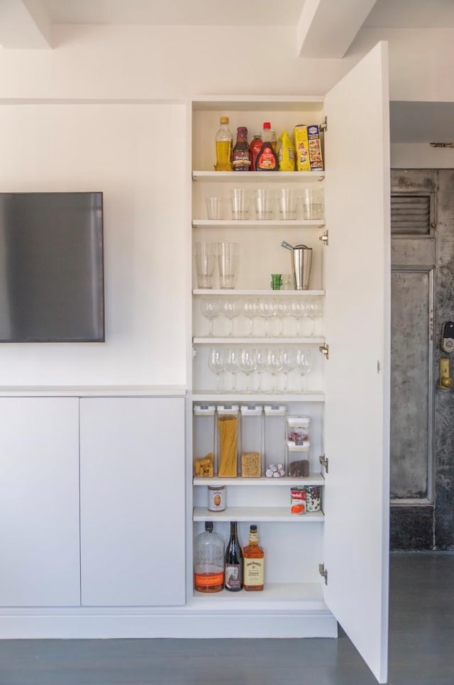 view of pantry