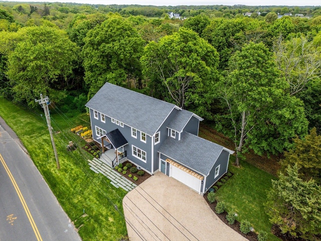 480 Ackerly Pond Ln, Southold, NY 11971 - view of subject property featuring a forest
