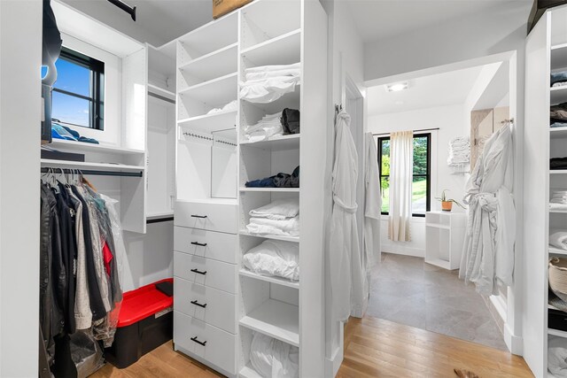 36 Spruce Ln, Poughkeepsie, NY 12603 - walk in closet with wood finished floors